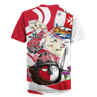 Malta Independence Day Rugby Jersey Maltese Flag Cross Knight Born By The Sea