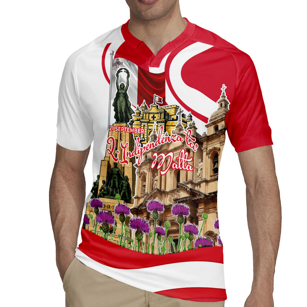 Malta Independence Day Rugby Jersey Maltese Flag Cross Knight Born By The Sea
