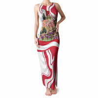 Malta Independence Day Tank Maxi Dress Maltese Flag Cross Knight Born By The Sea