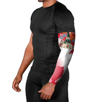 Malta Independence Day Arm Sleeves Maltese Flag Monument Coat Of Arms Halftone