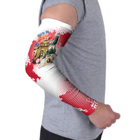 Malta Independence Day Arm Sleeves Maltese Flag Monument Coat Of Arms Halftone