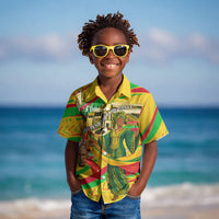 Mali Independence Day Kid Hawaiian Shirt Traditional West African Cultural Pride Flag Colors