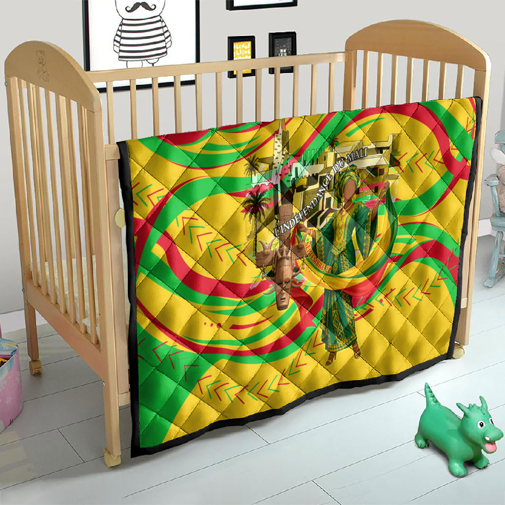 Mali Independence Day Quilt Traditional West African Cultural Pride Flag Colors