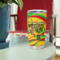 Mali Independence Day Tumbler Cup Traditional West African Cultural Pride Flag Colors