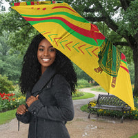 Mali Independence Day Umbrella Traditional West African Cultural Pride Flag Colors