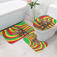 Mali Independence Day Bathroom Set West African Kora Musician Cultural
