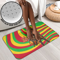 Mali Independence Day Bathroom Set West African Kora Musician Cultural