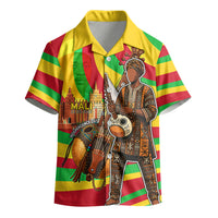 Mali Independence Day Kid Hawaiian Shirt West African Kora Musician Cultural