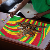 Mali Independence Day Puzzle West African Kora Musician Cultural