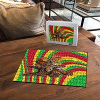 Mali Independence Day Puzzle West African Kora Musician Cultural