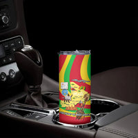 Mali Independence Day Skinny Tumbler West African Kora Musician Cultural