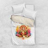 Ganesh Chaturthi Lord Ganesha Bedding Set Traditional Hindu Elephant God Mandala Art Spiritual