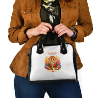 Ganesh Chaturthi Lord Ganesha Shoulder Handbag Traditional Hindu Elephant God Mandala Art Spiritual