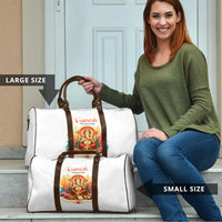 Ganesh Chaturthi Lord Ganesha Travel Bag Traditional Hindu Elephant God Mandala Art Spiritual
