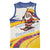 Colombia Christmas Basketball Jersey with Santa Skiing Colombian Flag and Holiday Ornament - Wonder Print Shop