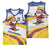 Colombia Christmas Basketball Jersey with Santa Skiing Colombian Flag and Holiday Ornament - Wonder Print Shop