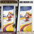 Colombia Christmas Door Cover with Santa Skiing Colombian Flag and Holiday Ornament - Wonder Print Shop