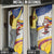 Colombia Christmas Door Cover with Santa Skiing Colombian Flag and Holiday Ornament - Wonder Print Shop