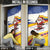 Colombia Christmas Door Cover with Santa Skiing Colombian Flag and Holiday Ornament - Wonder Print Shop