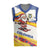 Colombia Christmas Knitted V-Neck Vest with Santa Skiing Colombian Flag and Holiday Ornament - Wonder Print Shop