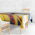 Colombia Christmas Tablecloth with Santa Skiing Colombian Flag and Holiday Ornament - Wonder Print Shop