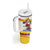 Colombia Christmas Tumbler With Handle with Santa Skiing Colombian Flag and Holiday Ornament - Wonder Print Shop