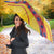 Colombia Christmas Umbrella with Santa Skiing Colombian Flag and Holiday Ornament - Wonder Print Shop