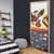 Colombia Christmas Door Cover with Santa Condor Gift Bag and Holiday Food Pattern - Wonder Print Shop