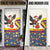 Colombia Christmas Door Cover with Santa Condor Gift Bag and Holiday Food Pattern - Wonder Print Shop