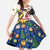 Colombia Christmas Family Matching Tank Maxi Dress and Hawaiian Shirt with Santa Condor Gift Bag and Holiday Food Pattern - Wonder Print Shop