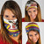 Colombia Christmas Neck Gaiter with Santa Condor Gift Bag and Holiday Food Pattern - Wonder Print Shop