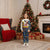 Colombia Christmas Pajama Set with Santa Condor Gift Bag and Holiday Food Pattern - Wonder Print Shop