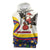 Colombia Christmas Sleeveless Hoodie with Santa Condor Gift Bag and Holiday Food Pattern - Wonder Print Shop