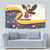 Colombia Christmas Tapestry with Santa Condor Gift Bag and Holiday Food Pattern - Wonder Print Shop
