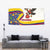 Colombia Christmas Tapestry with Santa Condor Gift Bag and Holiday Food Pattern - Wonder Print Shop