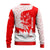 Switzerland Christmas Ugly Christmas Sweater with Red Reindeer Snow Forest and Holiday Icon - Wonder Print Shop