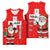 Switzerland Christmas Basketball Jersey with Santa Sleigh Silhouette and Red Holiday Icon - Wonder Print Shop