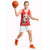 Switzerland Christmas Basketball Jersey with Santa Sleigh Silhouette and Red Holiday Icon - Wonder Print Shop