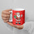 Switzerland Christmas Ceramic Mug with Santa Sleigh Silhouette and Red Holiday Icon - Wonder Print Shop
