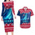 Norway Christmas Couples Matching Long Sleeve Bodycon Dress and Hawaiian Shirt with Northern Lights Snowflake Pattern and Nordic Forest - Wonder Print Shop