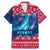 Norway Christmas Family Matching Mermaid Dress and Hawaiian Shirt with Northern Lights Snowflake Pattern and Nordic Forest - Wonder Print Shop