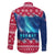 Norway Christmas Family Matching Short Sleeve Bodycon Dress and Hawaiian Shirt with Northern Lights Snowflake Pattern and Nordic Forest - Wonder Print Shop