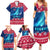 Norway Christmas Family Matching Summer Maxi Dress and Hawaiian Shirt with Northern Lights Snowflake Pattern and Nordic Forest - Wonder Print Shop
