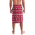 Norway Christmas Lavalava with Northern Lights Snowflake Pattern and Nordic Forest - Wonder Print Shop