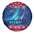 Norway Christmas Spare Tire Cover with Northern Lights Snowflake Pattern and Nordic Forest - Wonder Print Shop