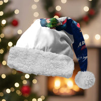 Norway Christmas Santa Hat with Nordic Gnome Santa White Tree and Snowflake - Wonder Print Shop