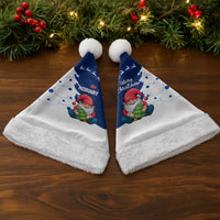 Norway Christmas Santa Hat with Nordic Gnome Santa White Tree and Snowflake - Wonder Print Shop