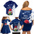 Norway Christmas Family Matching Off Shoulder Short Dress and Hawaiian Shirt with Nordic Gnome Santa White Tree and Snowflake - Wonder Print Shop