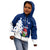 Norway Christmas Kid Hoodie with Nordic Gnome Santa White Tree and Snowflake - Wonder Print Shop