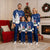 Norway Christmas Pajama Set with Nordic Gnome Santa White Tree and Snowflake - Wonder Print Shop